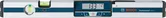 Bosch GIM 60 digital inclinometer with LCD display.