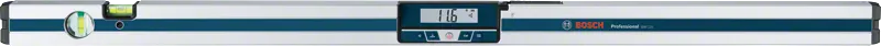 Bosch GIM 120 digital inclinometer with LCD display.