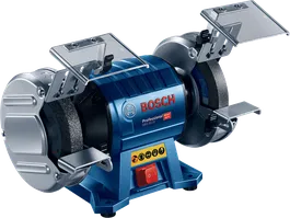Bosch GBG 35-15 double-wheeled bench grinder.