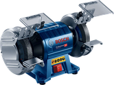 Bosch GBG 35-15 double-wheeled bench grinder.