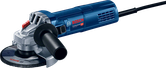 Bosch GWS9-125 angle grinder with side handle.
