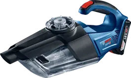 Bosch GAS18V-1 cordless handheld vacuum cleaner.