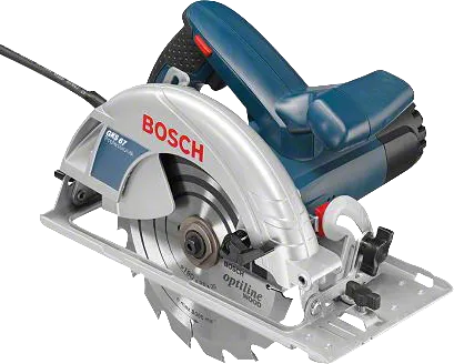 Electric Bosch circular saw.