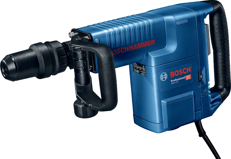Bosch GSH 11 E demolition hammer with ergonomic handle.