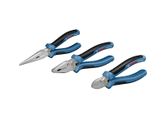 Bosch plier set with ergonomic handles.