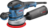 Bosch GEX 40-150 random orbit sander with dust box.