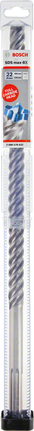 Bosch hammer drill bit SDS max-8X 22mm for concrete.