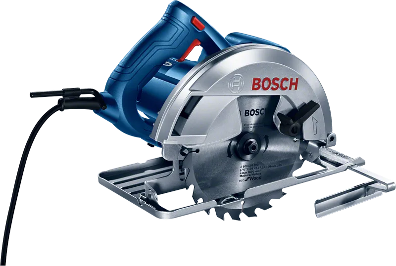 Bosch GKS 150 hand-held circular saw for wood cutting.