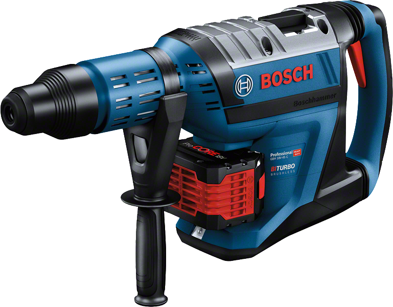 Bosch GBH 18V-45 C cordless rotary hammer with SDS max.