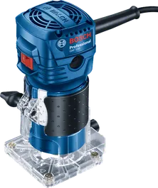 Bosch GKF 550 palm router, 550W compact design.