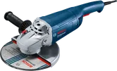 Bosch GWS 2200 angle grinder with side handle.