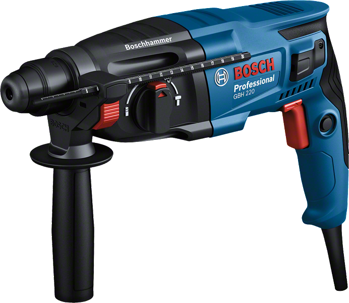 Bosch GBH 220 rotary hammer with SDS plus handle.