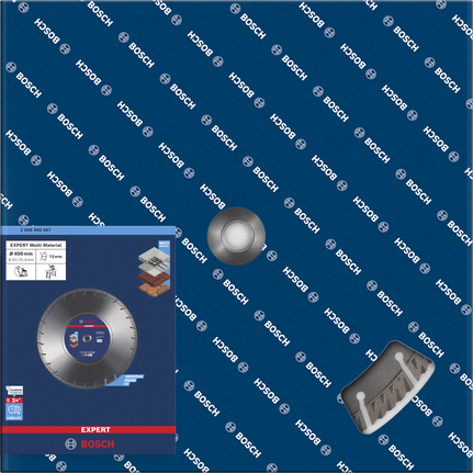 Bosch EXPERT MultiMaterial diamond cutting disc 400×20/25.40×3.3×12 mm.
