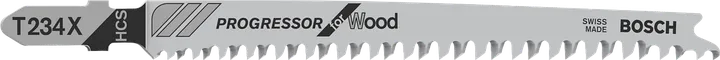 Bosch T234X Progressor for Wood jigsaw blade.