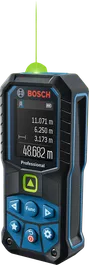 Bosch GLM 50-25 G laser measure with digital display.