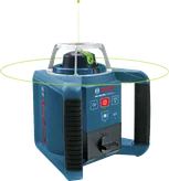 Bosch GRL 300 HVG rotation laser leveling tool.
