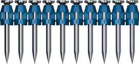 Bosch NB-32 nails with 32 mm length and 2.7 mm diameter.