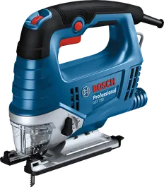 Bosch GST 750 jigsaw with ergonomic handle.