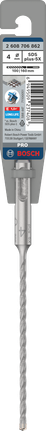 Bosch PRO SDS plus-5X hammer drill bit 4x100x160 mm.