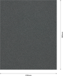 Bosch PRO C344 wet and dry hand sanding sheet, 230x280 mm.