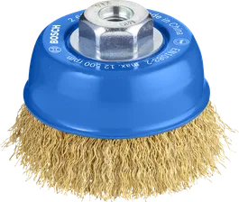Bosch PRO Metal clean Cup Brush 75 mm for angle grinders.