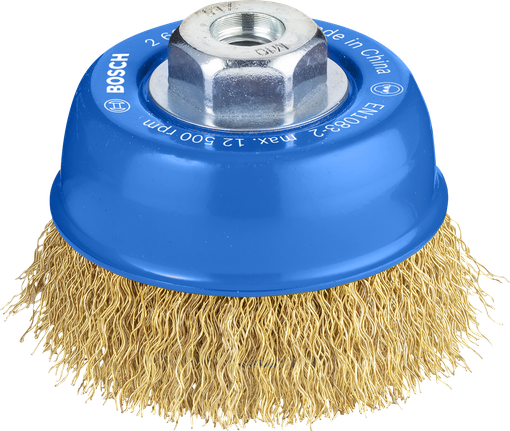 Bosch PRO Metal clean Cup Brush 75 mm for angle grinders.