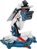 Bosch GTM 12 combination saw with integrated table saw.