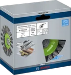 Bosch PRO stainless steel heavy wire wheel 115 mm for angle grinders.