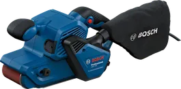 Bosch GBS 750 belt sander with dust bag.