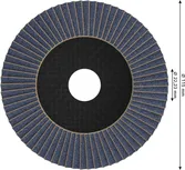 Bosch PRO X571 Flap Disc angled 115 mm grit 40.