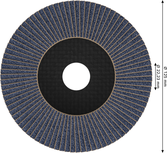 Bosch PRO X571 Flap Disc angled 125 mm G60 for grinding.
