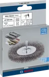 Bosch PRO Metal clean wire wheel 100 mm for metal cleaning.