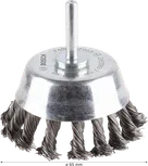 Bosch PRO Metal heavy cup brush with straight shank.