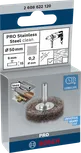 Bosch PRO Stainless Steel clean wire wheel 50 mm, straight shank.