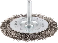 Bosch PRO Stainless Steel clean wire wheel, 70 mm straight shank.