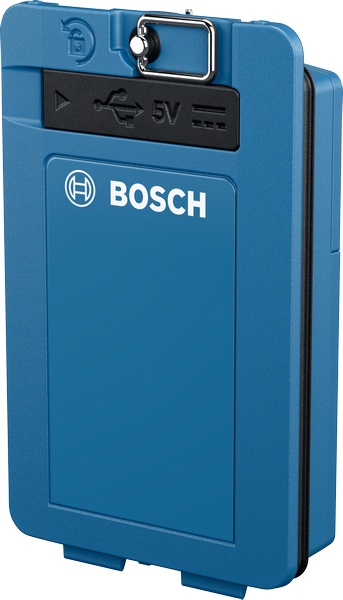 Bosch BA 3.7V 3.0Ah XL battery pack with USB port.