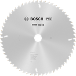Bosch PRO Wood Circular Saw Blade 305 mm T60 for precise wood cutting.