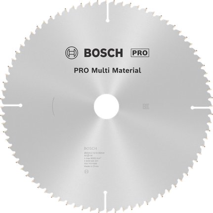 Bosch PRO Multi Material Circular Saw Blade 254 mm.