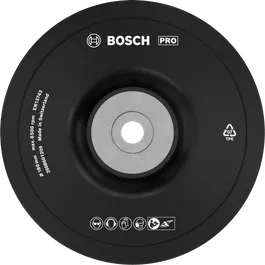Bosch PRO Backing Pad Soft 180 mm for angle grinders.