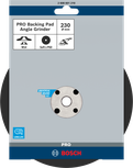 Bosch PRO Backing Pad Soft 230 mm for angle grinder.