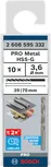Bosch PRO Metal HSS-G twist drill bit 3.6 mm 10 pack.
