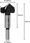 Bosch EXPERT Laminated Wood Hinge Cutting Drill Bit 36 mm.