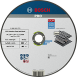 Bosch PRO stainless steel and metal cutting disc 230 mm.