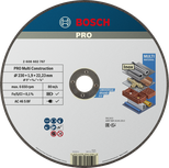 Bosch PRO Multi Material Cutting Disc 230 x 1.9 x 22.23 mm.