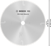 Bosch PRO Multi Material circular saw blade 355 mm.