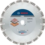 Bosch PRO Stone Diamond Disc 300 mm for cutting stone.
