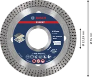 Bosch EXPERT HardCeramic diamond cutting disc 85 mm.