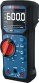 Bosch GDM 600-15 digital multimeter displaying 600 volts.