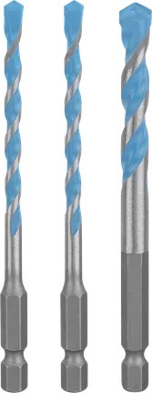 Bosch EXPERT HEX-9 Multi Construction Drill Bit Set, 3 pcs.