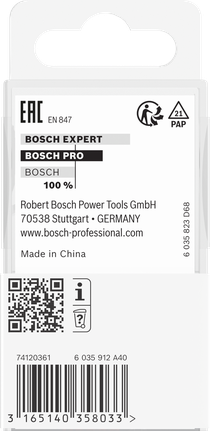 Bosch PRO Router Bit Rounding Over R10 shank 8 mm.